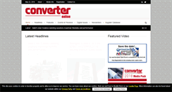 Desktop Screenshot of convertermag.co.uk