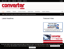Tablet Screenshot of convertermag.co.uk
